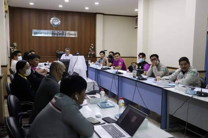 แขวงทางหลวงพิษณุโลกที่ 2 ประชุมหารือรื้อย้ายเสาไฟฟ้า สายสื่อสาร ติดขัดการก่อสร้าง ทล.12 วังทอง-เข็กน้อย