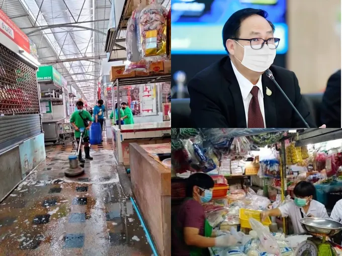 กทม.คุมเข้มตลาด-ร้านอาหาร สู้โควิด-19 ต่อเนื่อง