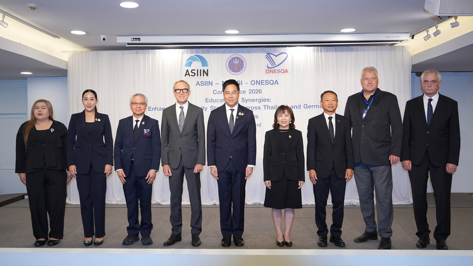 ศธ. เปิดเวที ASIIN นานาชาติ ดันอุดมศึกษาไทยสู่มาตรฐานเยอรมัน–ยกระดับคุณภาพสากล