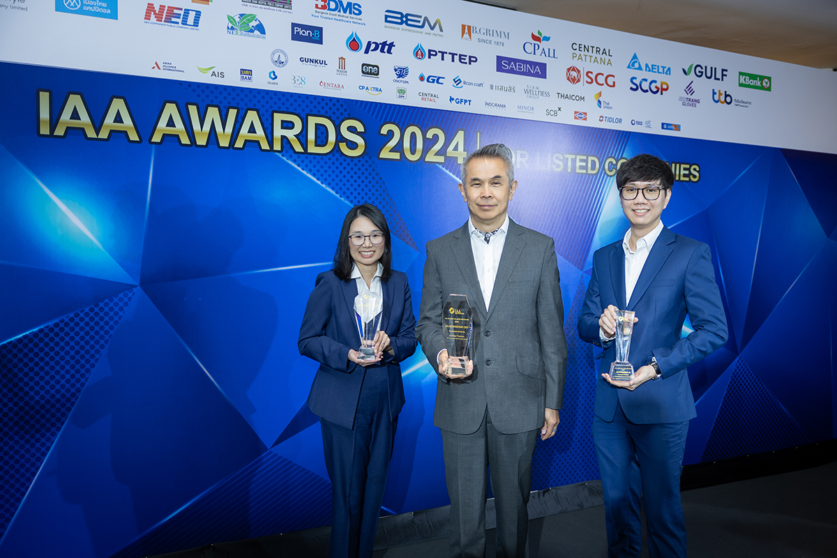 NEO คว้า 3 รางวัล “CEO CFO IR” ยอดเยี่ยม จาก IAA Awards for Listed Companies 2024