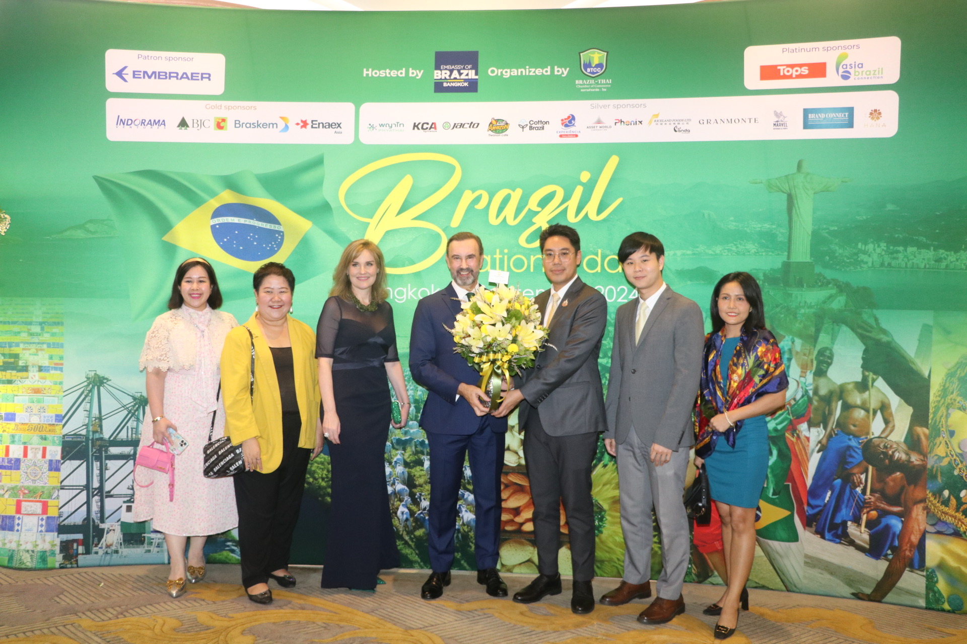 "รวิศ สอดส่อง" ผู้แทน รมว.ยุติธรรม ร่วมงานเลี้ยงรับรองวันชาติสหพันธ์สาธารณรัฐบราซิล