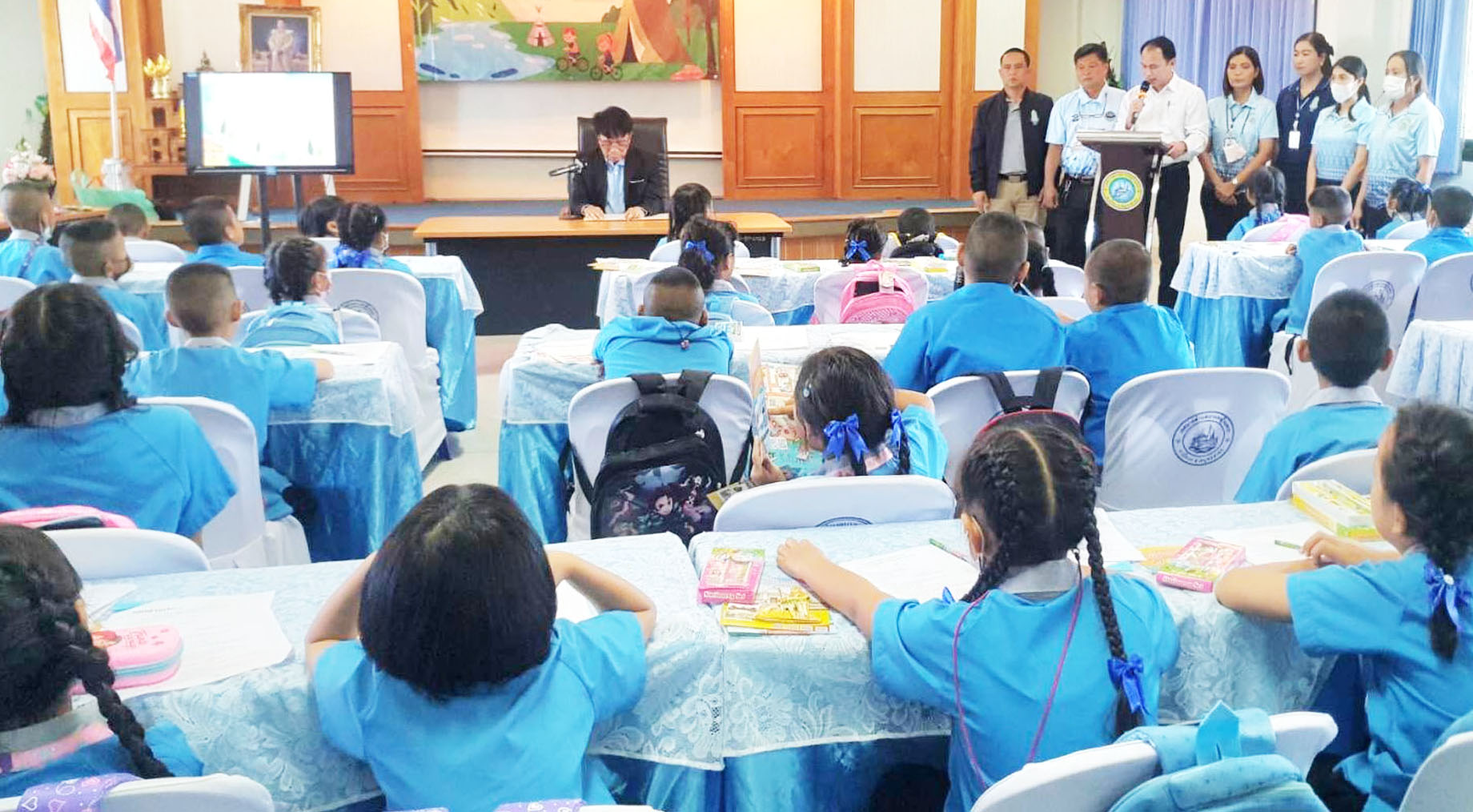 ทต.บางหญ้าแพรก “จัดอบรมปั้นยุวมัคคุเทศก์”ชูร่วมส่งเสริมท่องเที่ยวให้ท้องถิ่น”