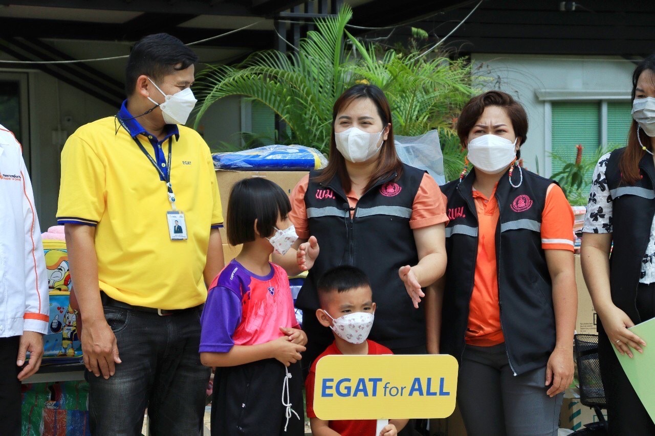กฟผ. มอบของบริจาค บ้านพักเด็กและครอบครัว จ.แม่ฮ่องสอน ตาม “โครงการเปิดเทอมใหม่ ปันน้ำใจ ส่งน้องไปเรียน”
