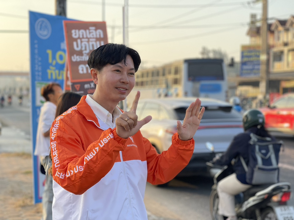 โคราชคึก! “ซัว” ปชน.สส.ไม่เคยขาดสภา ลุยหาเสียงหน้าโรงงาน ชูปฏิรูปประกันสังคมเพื่อแรงงาน