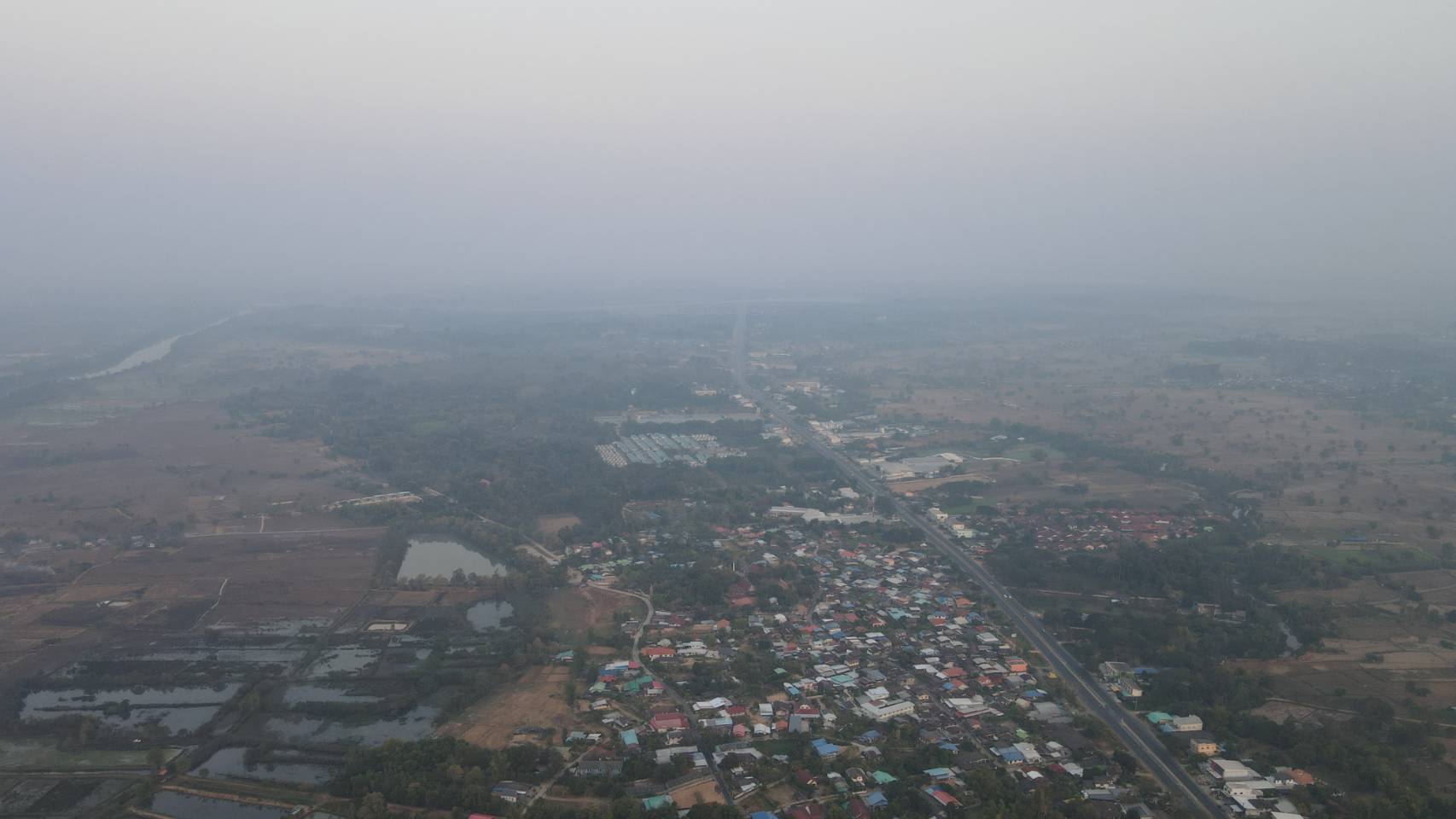 เมืองบั้งไฟพบจุดความร้อน12จุดใน4อำเภอ  ขอปชช.งดเผาป้องกันฝุ่นPM 2.5