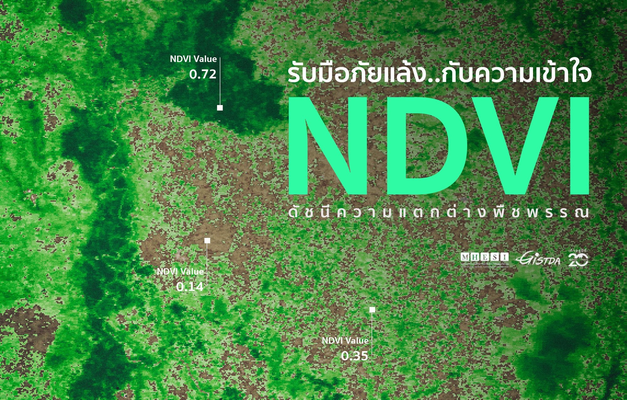 รับมือภัยแล้ง...กับความเข้าใจ NDVI
