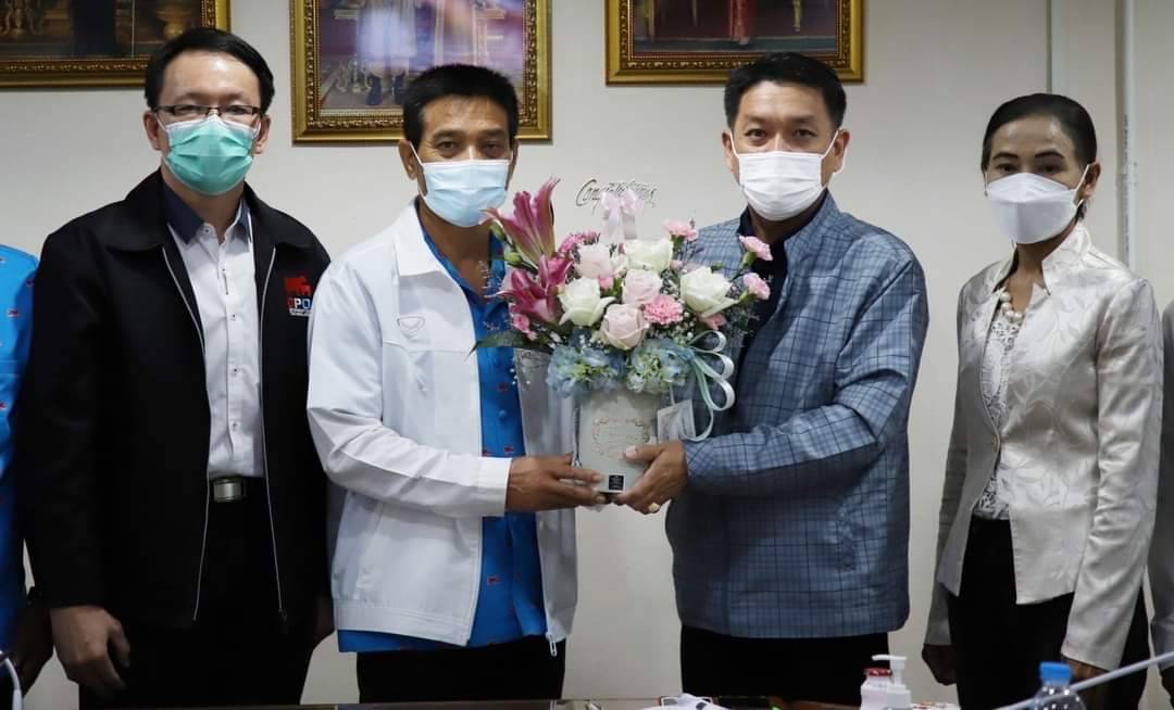ชาว อ.ส.ค. ร่วมยินดี "สมพร ศรีเมือง" นั่งผอ.อ.ส.ค.คนใหม่