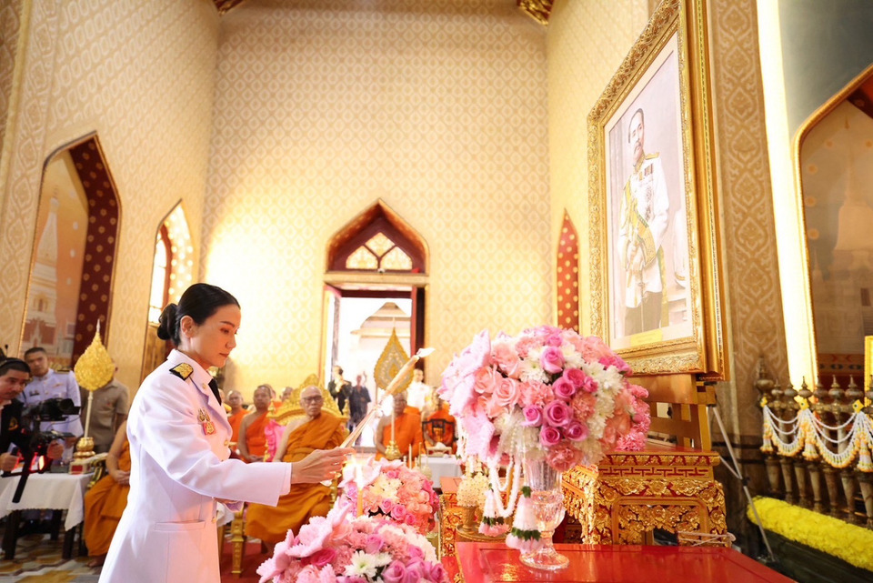 "รมว.นฤมล" เป็นประธานฝ่ายฆราวาส นำ "ศธ." ร่วมพิธีบำเพ็ญกุศลถวายพระราชกุศลแด่ รัชกาลที่ 5 เนื่องในวันปิยมหาราช 