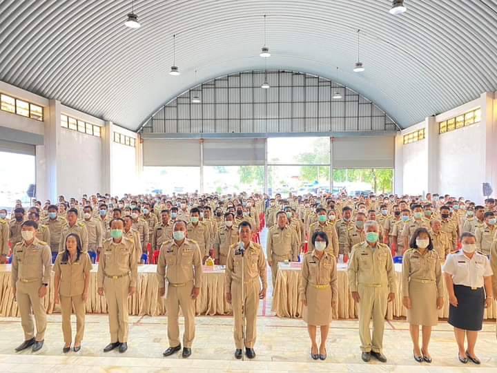 นอภ.บ้านไร่ เปิดประชุมกำนัน ผู้ใหญ่บ้าน และสมาชิกสภาท้องถิ่น
