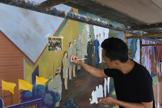 คัดจิตรกรเชี่ยวชาญลงแสงเงาภาพเหมือนบุคคล