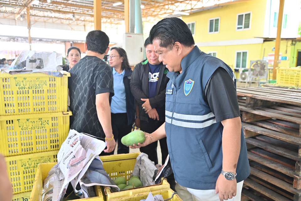 คน.ลงพื้นที่ลำพูน–เชียงใหม่ ติดตามสถานการณ์ “มะม่วง–ลำไย” เชื่อมโยงตลาด–กระจายผลผลิต รักษาเสถียรภาพราคา