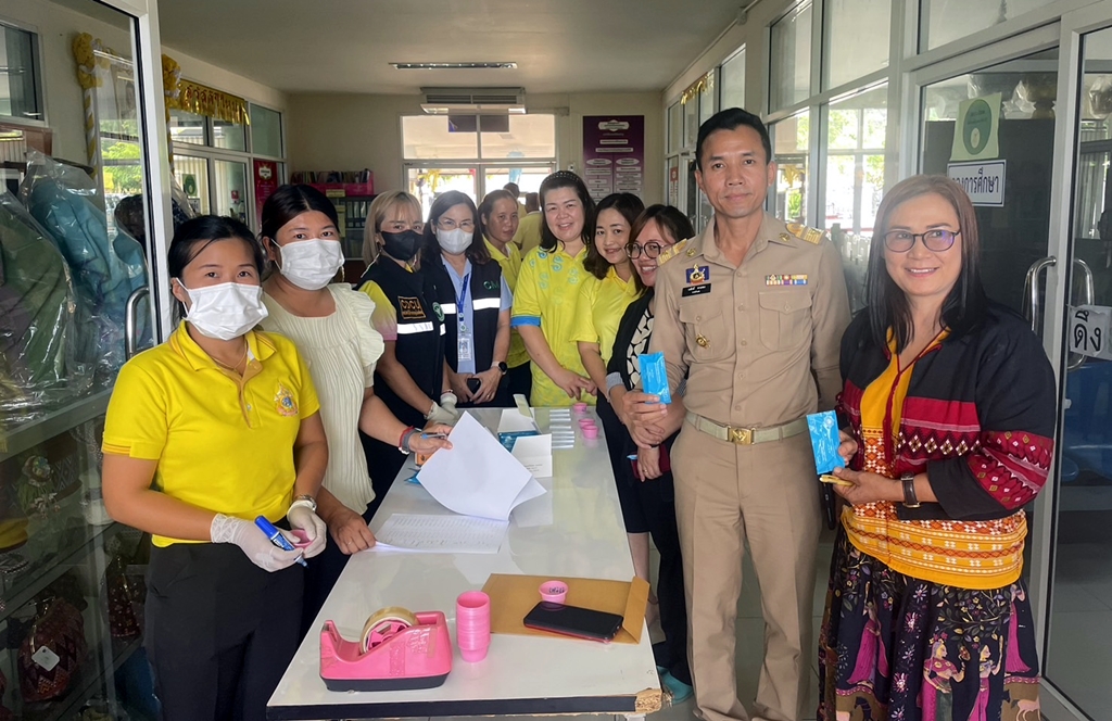 นอภ.แม่สะเรียง สั่งตรวจปัสสาวะสมาชิกสภา อปท.-ขรก. ย้ำผู้นำต้องไม่เกี่ยวข้องกับยาเสพติด 