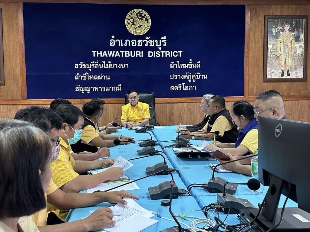 รองผู้ว่าฯร้อยเอ็ด ขับเคลื่อนป้องกันและแก้ปัญหายาเสพติดระยะเร่งด่วน พื้นที่ต้นแบบ อ.ธวัชบุรี 