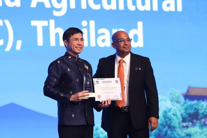 ธ.ก.ส. คว้ารางวัลสุดยอดองค์กรแห่งความเป็นเลิศระดับโลก Global Performance Excellence Award 2025 ระดับสูงสุด World Class
