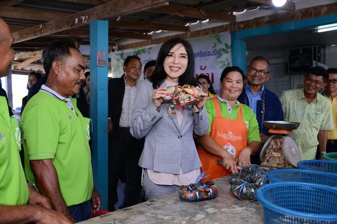 "มนัญญา" หนุนผลิตสัตว์น้ำอินทรีย์ ชูเครือข่ายซูเปอร์มาร์เก็ตสหกรณ์ เพิ่มช่องทางจำหน่ายทั่วประเทศ