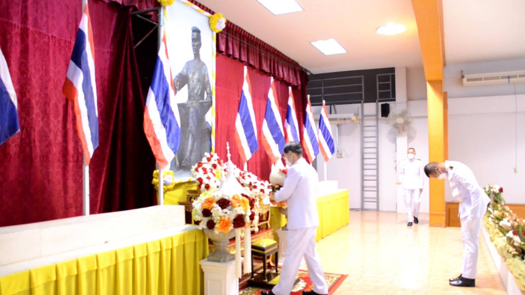 'ลพบุรี'ถวายราชสักการะสมเด็จพระนเรศวรมหาราชเนื่องในวันยุทธหัตถี  