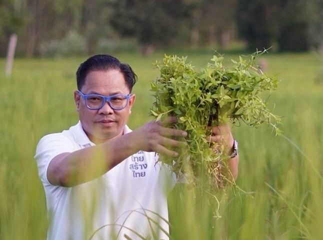 “เซฟบุญธรรม”ว่าที่ผู้สมัคร ส.ส. พรรคไทยสร้างไทย เขต 6 อุบลฯ  ผุดโครงการ “ผักขะแยงผง” หวังดันผักพื้นบ้านอีสาน ขึ้นสู่ตลาดโลก 
