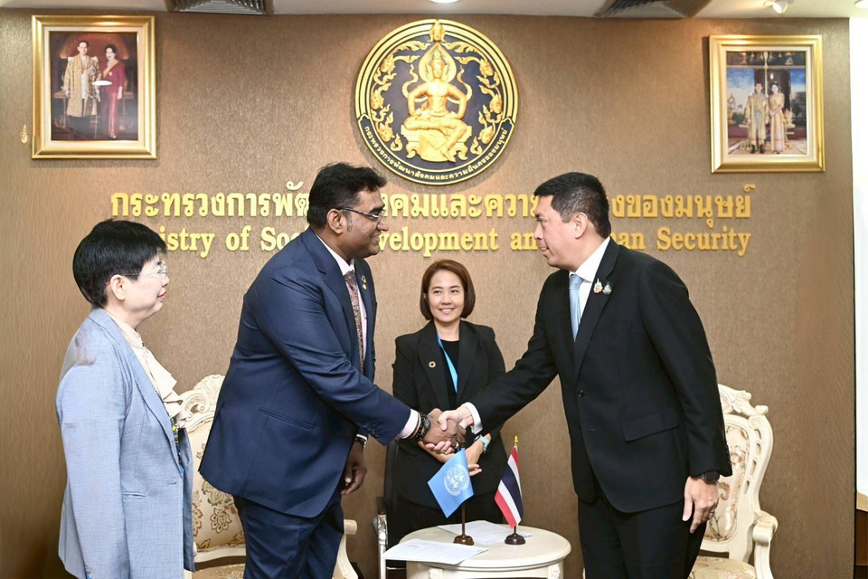 พม. จับมือ UN-Habitat ยกระดับพัฒนาเมือง-ที่อยู่อาศัยยั่งยืน ยึดชุมชนเป็นศูนย์กลาง หนุนแลกเปลี่ยนเทคโนโลยีนานาชาติ