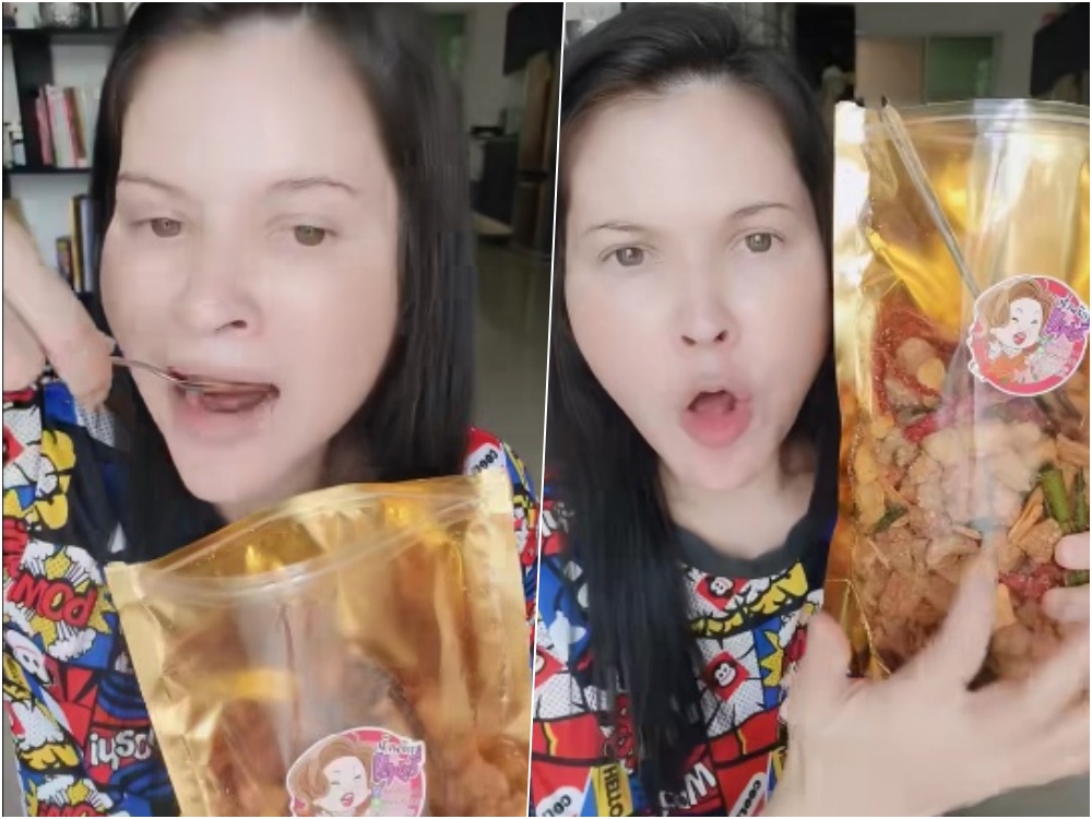 ฮาลั่น! "แอนนี่ บรู๊ค" โวยไม่ตรงปก สั่งน้ำพริกกากหมู-น้ำพริกหนังไก่ "แพรรี่" ไม่มีก้อนหินเคี้ยวฟันร้าว