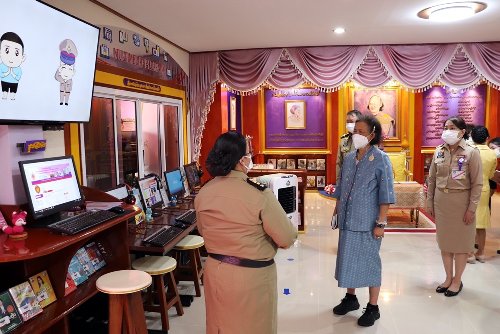 "กรมสมเด็จพระเทพฯ" ทรงเสด็จฯเปิด "ห้องสมุดพร้อมปัญญา" เรือนจำกลางกำแพงเพชร