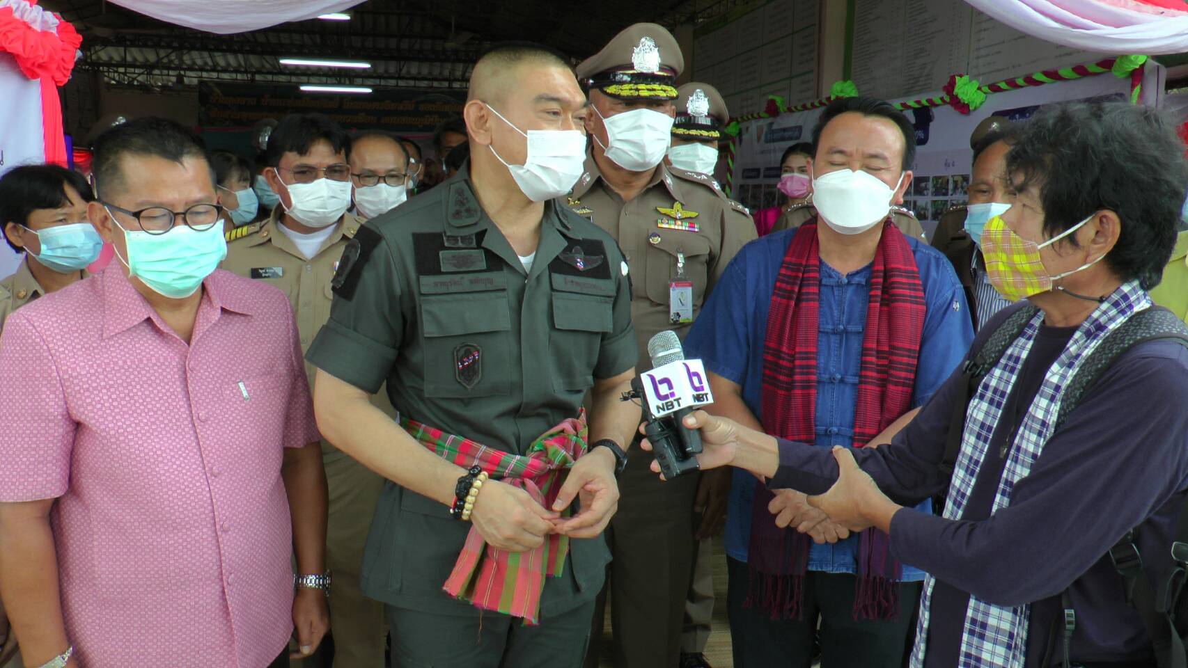 ผบช.ภ.3เปิดชุมชนยั่งยืนที่ยโสธรแก้ไขปัญหายาเสพติดแบบครบวงจรนำผู้เสพเข้าบำบัด 3 เดือน