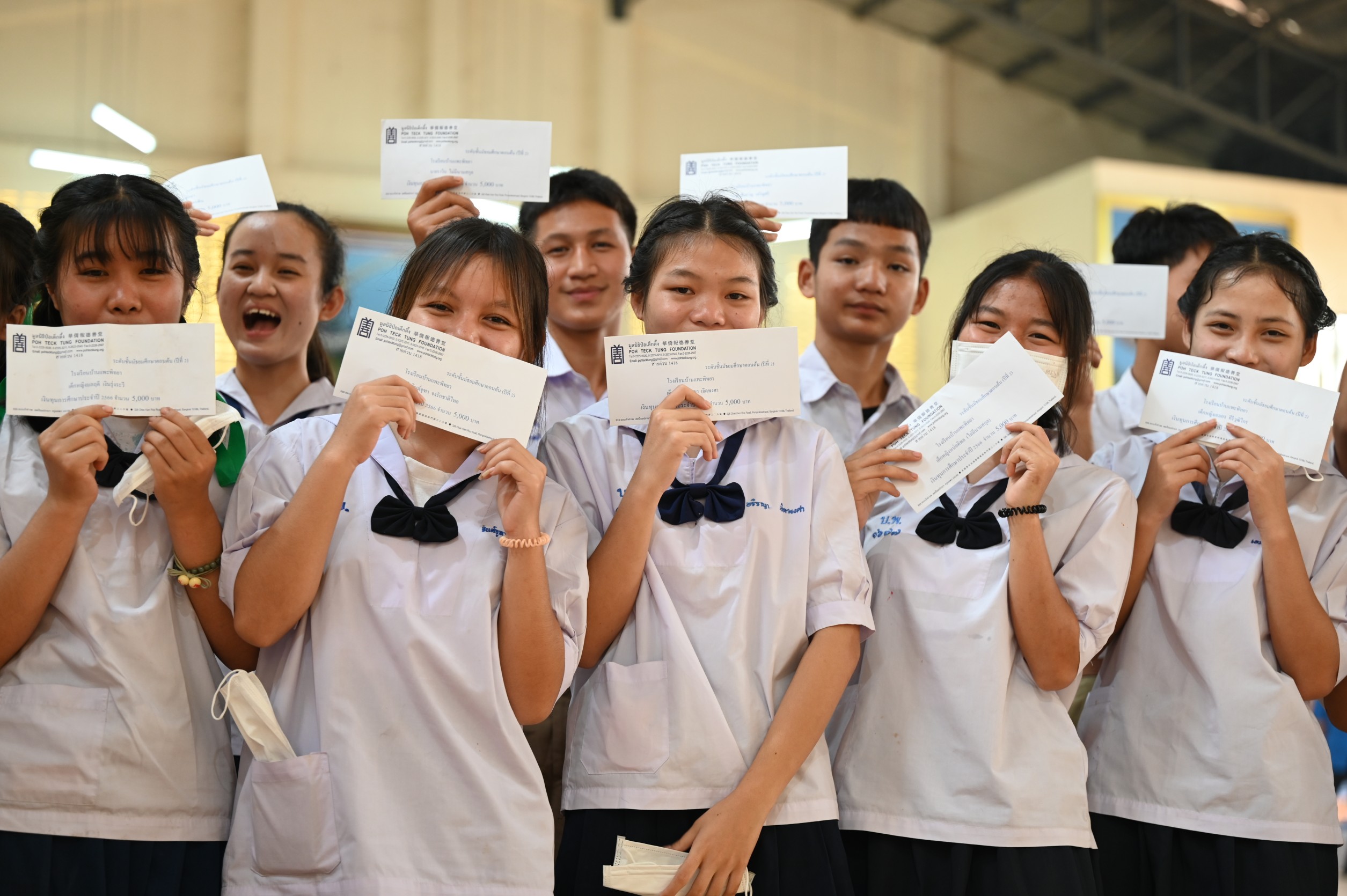 “ป่อเต็กตึ๊ง"มอบทุนการศึกษาเยาวชนถิ่นทุรกันดาร ประจำปี 2566 จ.เชียงใหม่ และแม่ฮ่องสอน