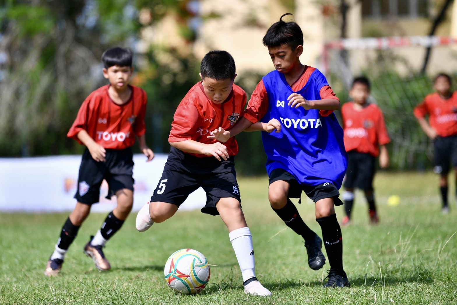 "โตโยต้า จูเนียร์ ฟุตบอลคลินิก" บุกชลบุรี​ หาเยาวชนฝีเท้าดีร่วม "JINTAN U14 ASEAN Dream Football Tournament 2023"