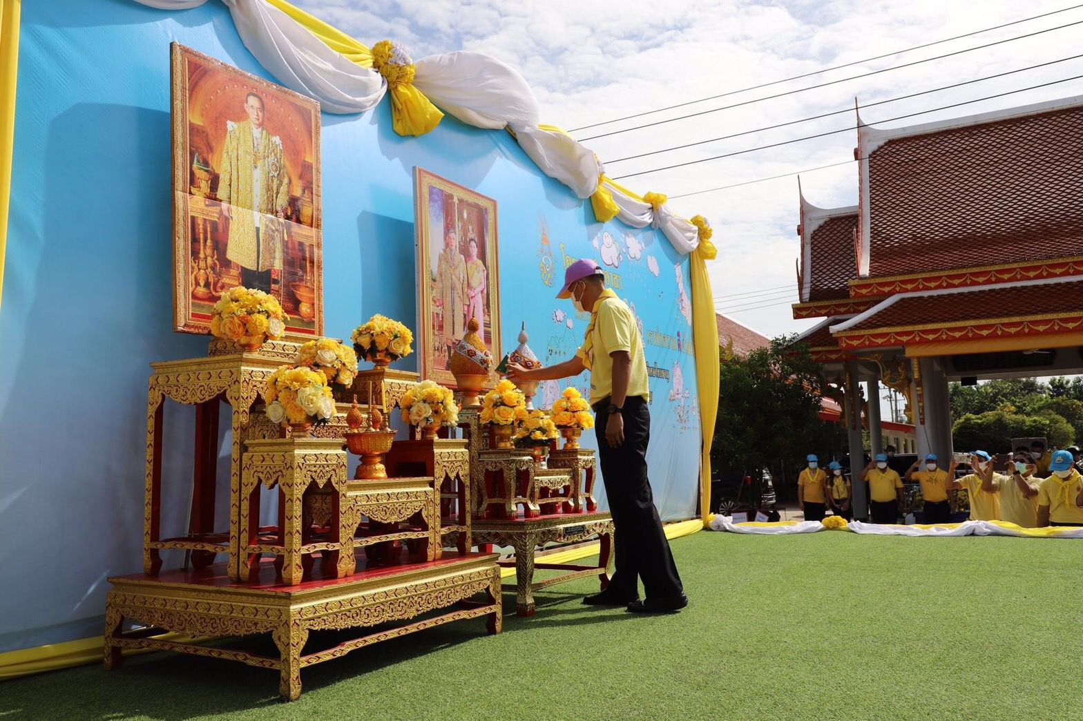 อ่างทองจัดกิจกรรมจิตอาสาบำเพ็ญสาธารณประโยชน์-กุศลเนื่องในวันพ่อแห่งชาติ
