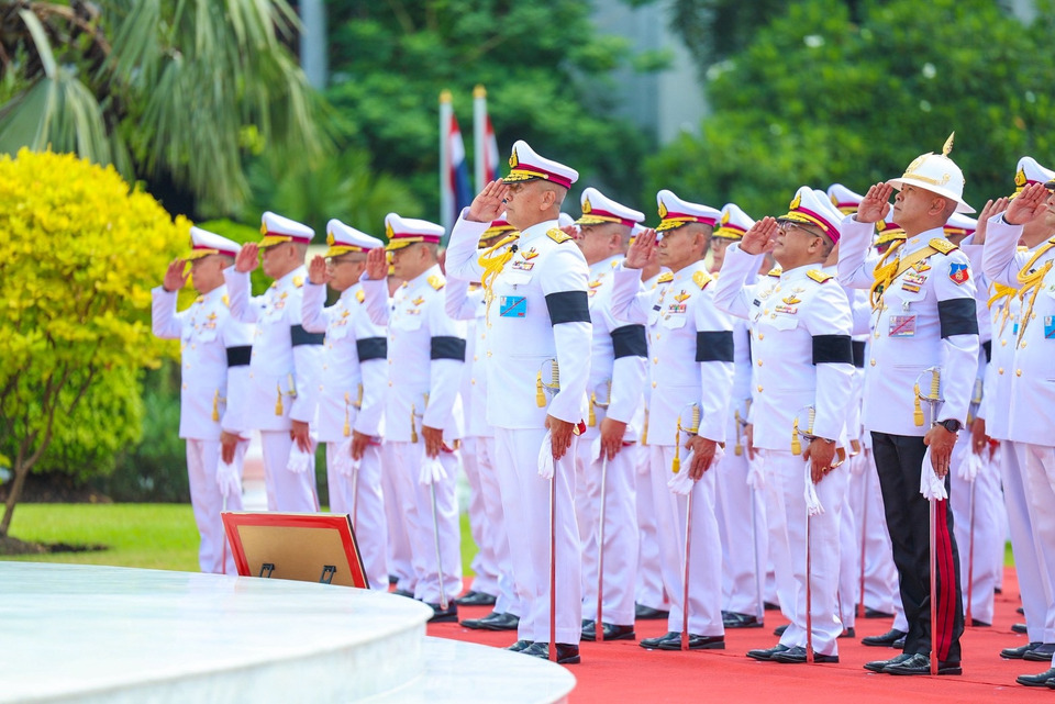 ผบ.ทบ.เป็นประธานพิธีแสดงความยินดีและถวายสัตย์ปฏิญาณตน นายทหารชั้นนายพลที่ได้รับพระราชทานยศในวาระ เม.ย. 69 