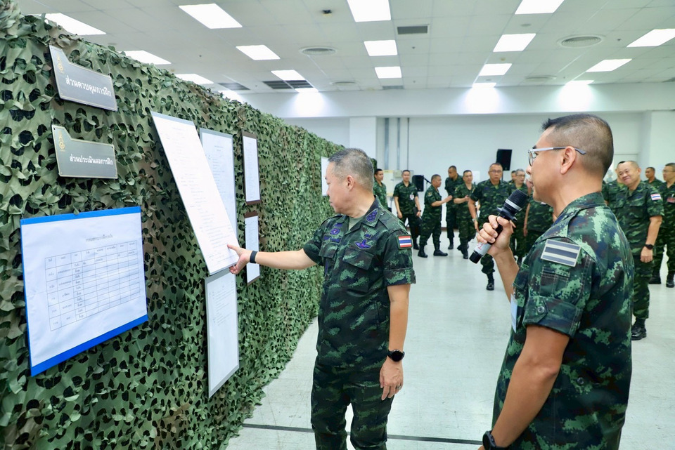 “กองทัพบก”ระดมฝึกแผน-รับมือวิกฤตชายแดน จำลองสถานการณ์ความขัดแย้ง ยกระดับความพร้อมทุกมิติ