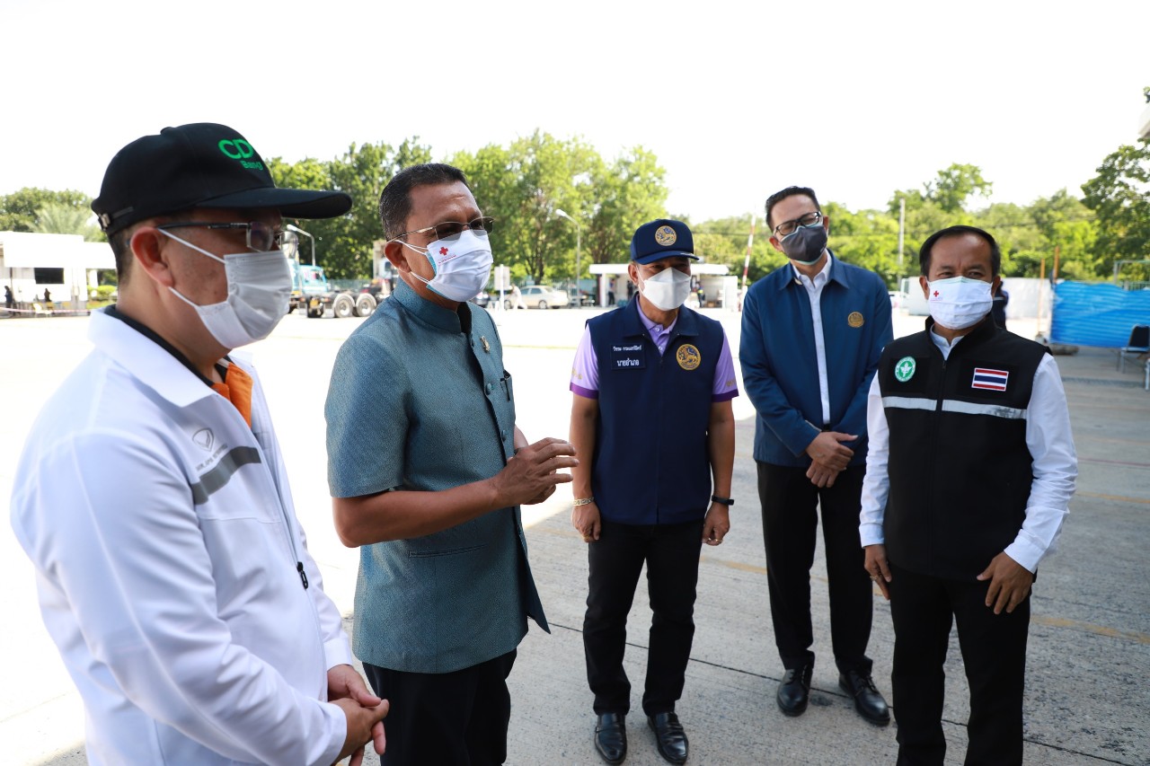 พ่อเมืองอยุธยา เร่งตรวจคัดกรองเชิงรุกในโรงงานอุตสาหกรรมขนาดใหญ่ที่มีพนักงานมากกว่า 1,000 คน ในพื้นที่นิคมอุตสาหกรรมไฮเทค