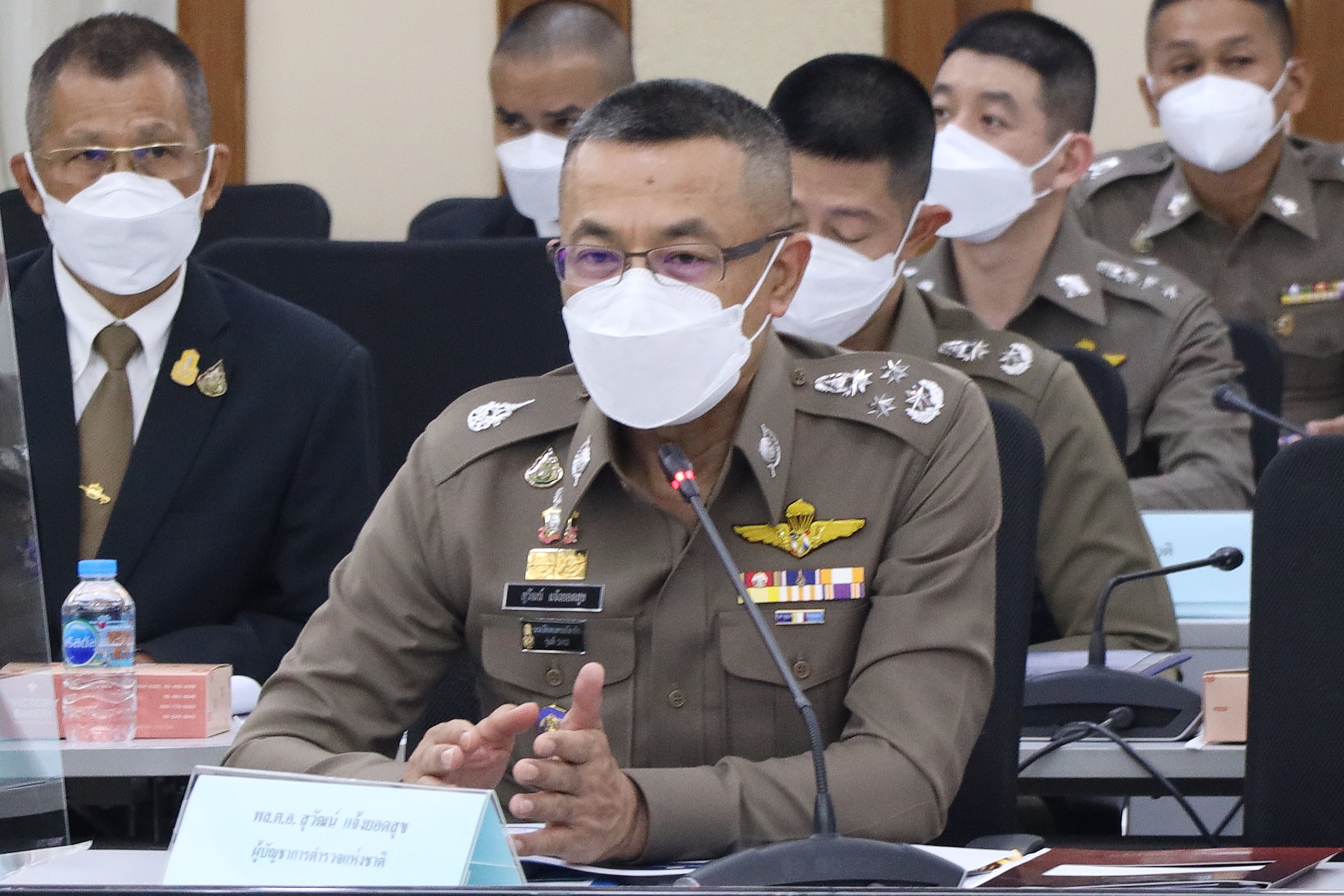 ผบ.ตร เป็นประธานอบรมพนักงานสอบสวน และทีมงานสหวิชาชีพเพื่อเพิ่มประสิทธิภาพด้านการคุ้มครองแรงงานแก่คนต่างด้าว