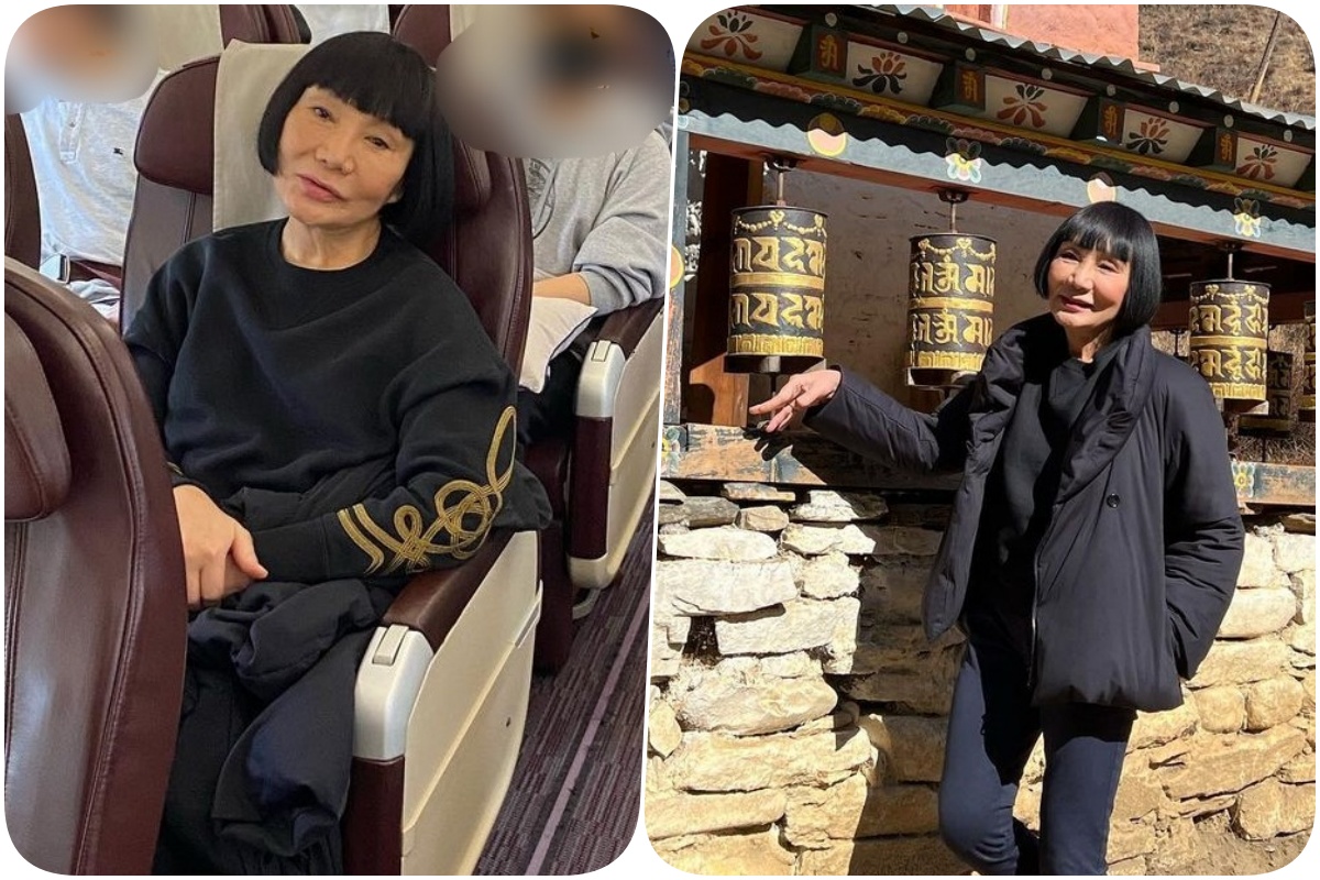 "ม้า อรนภา" บินไหว้พระภูฏาน ขอให้สิ่งชั่วร้ายออกไปจากชีวิตให้หมด 