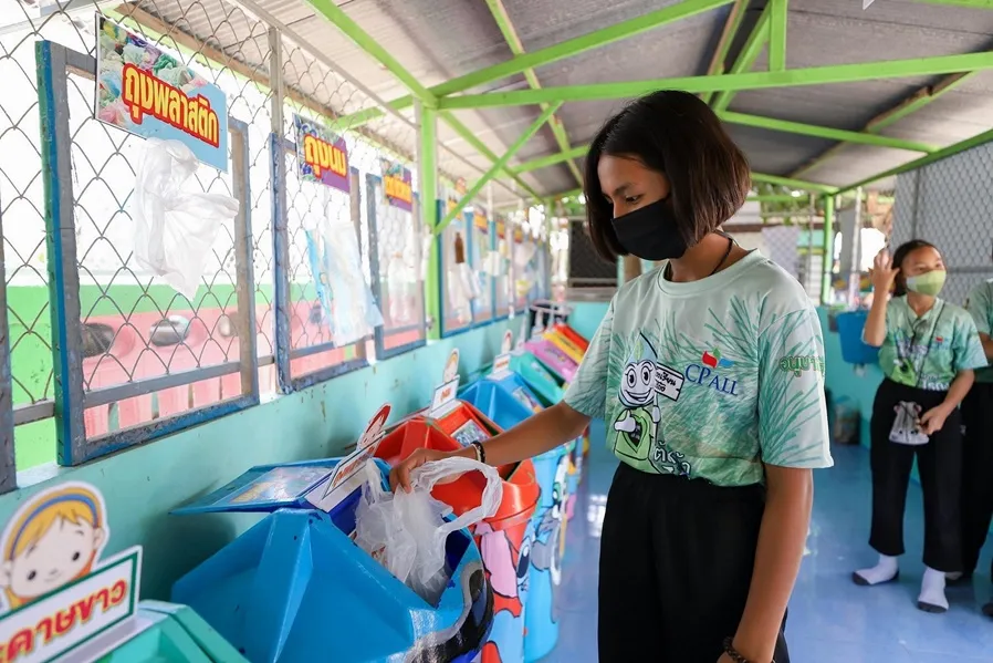 โครงการต้นกล้าไร้ถัง โรงเรียนอนุบาลทับสะแก จ.ประจวบคีรีขันธ์