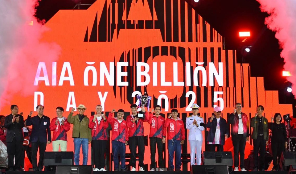 AIA รวมพลังคนรักสุขภาพกว่าหมื่นชีวิต ร่วมสร้างสุขภาพที่ดีและสังคมยั่งยืนใต้โครงการ“AIA ONE BILLION DAY 2025”