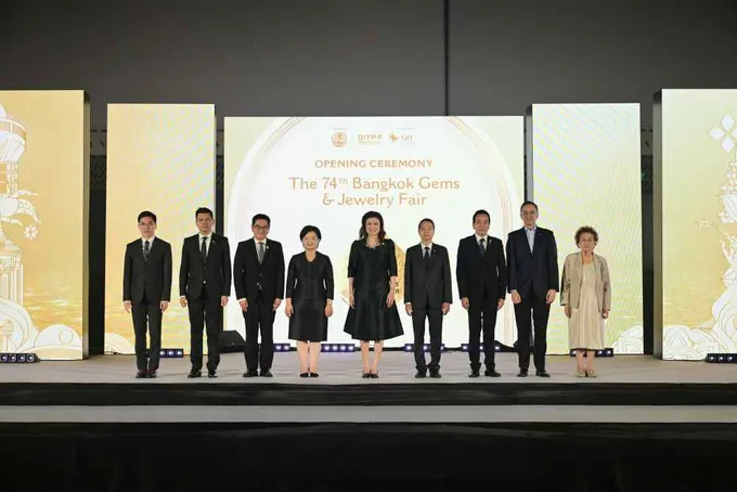 เปิดงานแสดงสินค้าอัญมณีและเครื่องประดับ บางกอกเจมส์ ครั้งที่ 74 