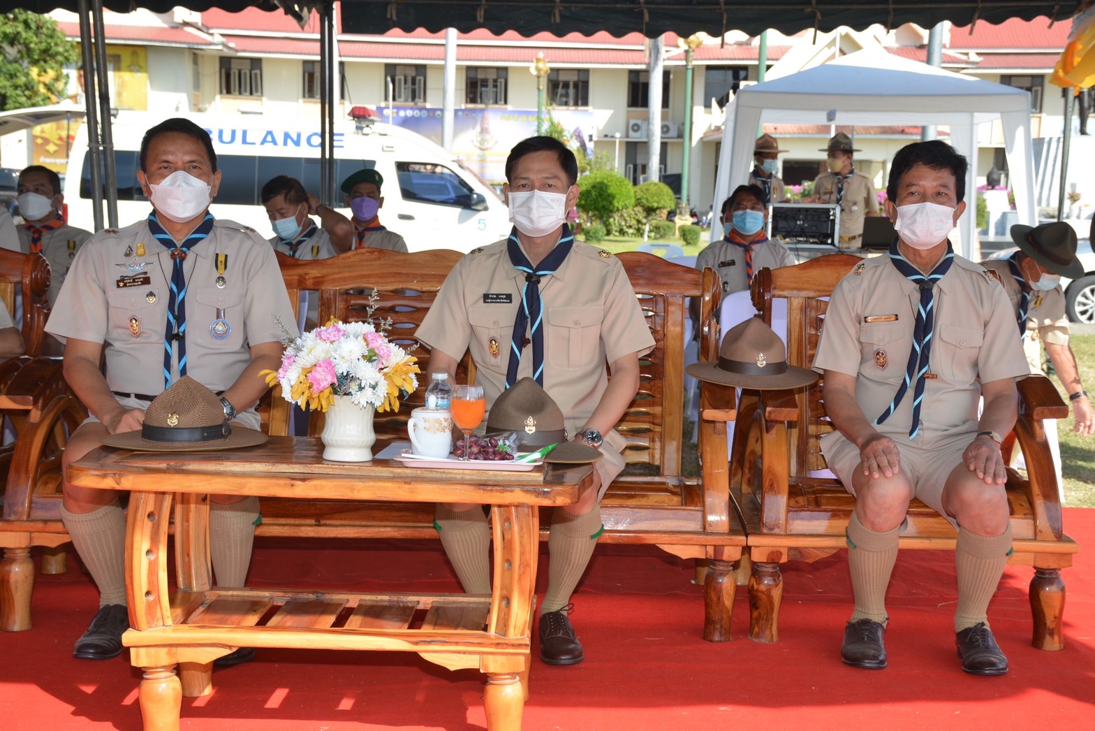 ศรีสะเกษจัดพิธีวางพวงมาลาและถวายราชสดุดี “วันสมเด็จพระมหาธีรราชเจ้า” ประจำปี 2564