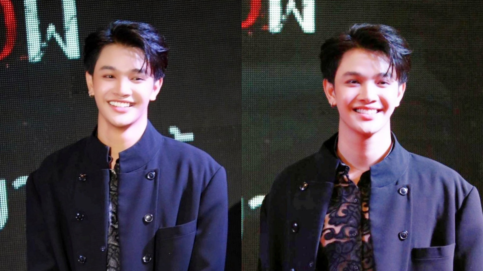 เล้ง-ณัฐพล ดาวเด่นพรมแดง!!! ออร่าพุ่งหล่อสุด!! ในงานรอบกาล่าภาพยนตร์ "รถทัวร์วีไอผี"