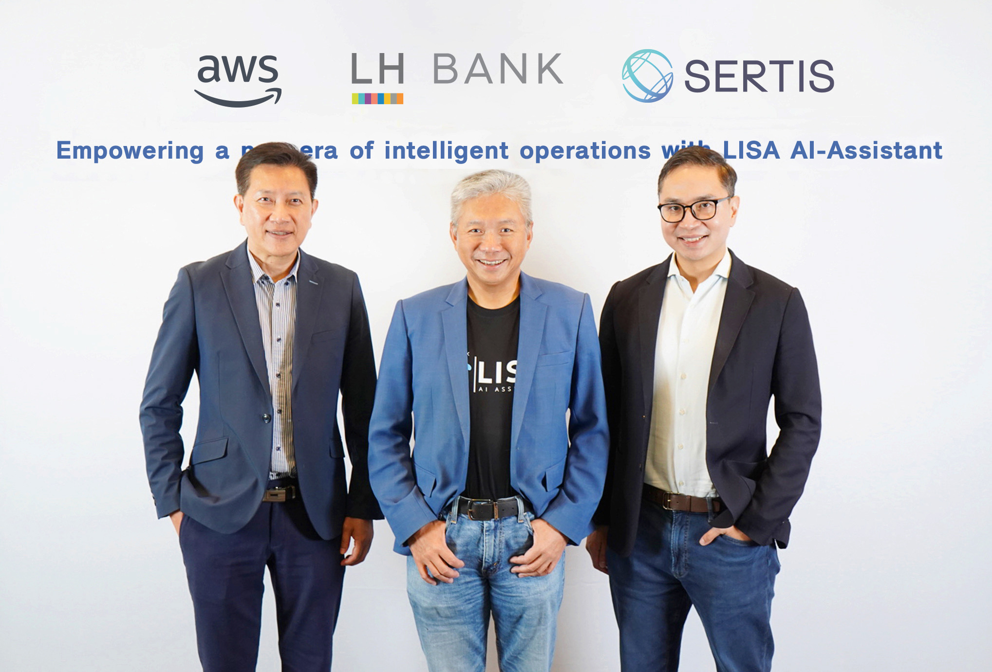 LH Bank จับมือ Sertis และ AWS พัฒนา “LISA” (ไลซ่า) แชทบอทอัจฉริยะ เสริมประสิทธิภาพองค์กรยุคดิจิทัล