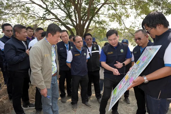 สชป.3 ร่วมลงพื้นที่ติดตามโครงการเพิ่มประสิทธิภาพบริหารน้ำ สร้างความยั่งยืนให้ชุมชนและเกษตรกร