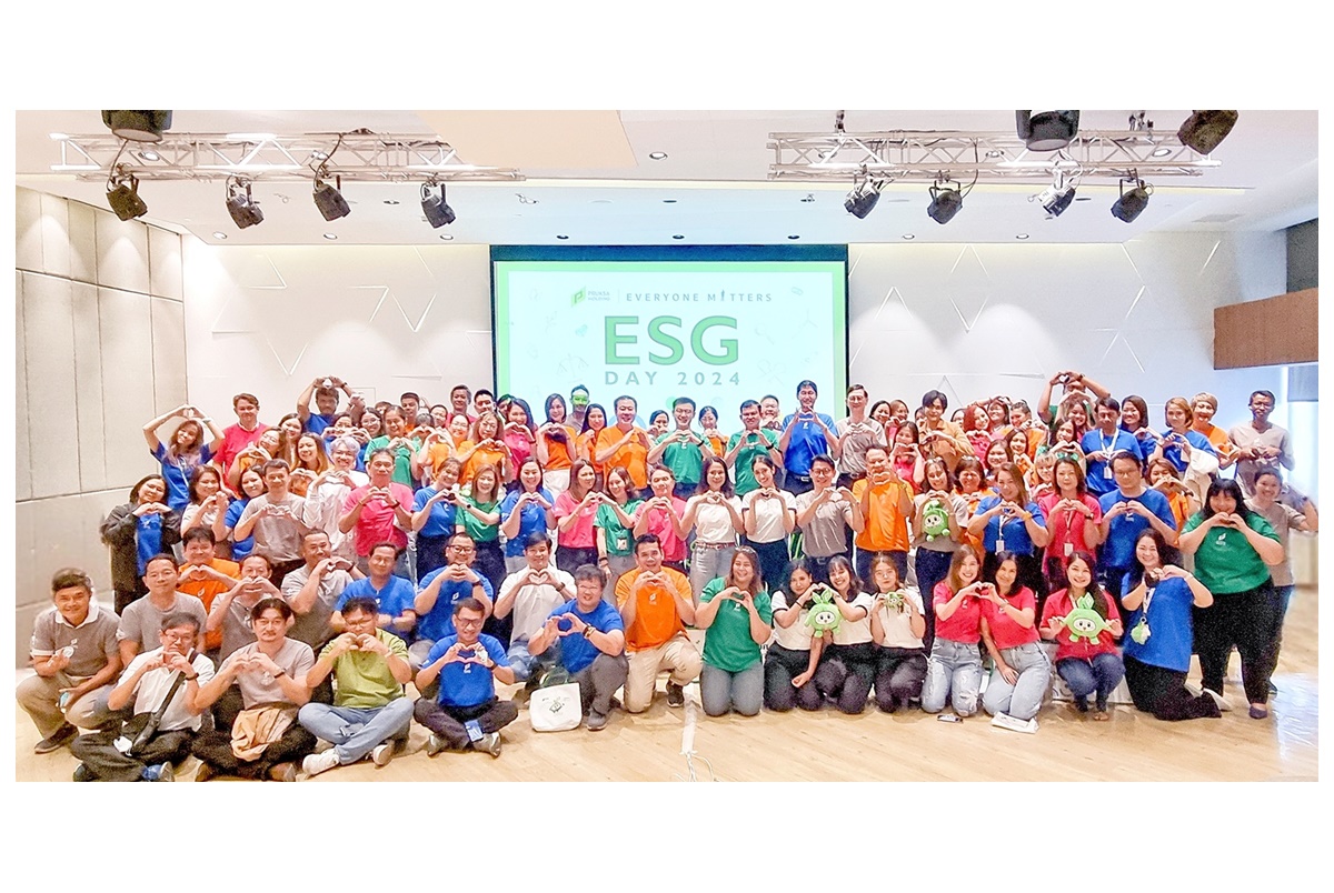 "พฤกษา โฮลดิ้ง" เน้นย้ำจุดยืนองค์กรแห่งความยั่งยืน จัด ESG DAY 2024 ในธีม Everyone Matters ชูวัฒนธรรมองค์กรเคารพสิทธิมนุษยชน-ต่อต้านการทุจริต