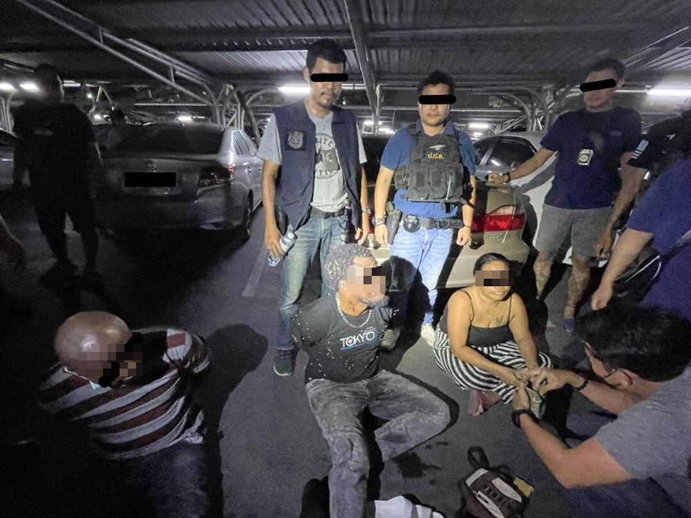ป.ป.ส. ขอบคุณพลเมืองดี แจ้งเบาะแสจับกุมผู้ต้องหา 3 ราย พร้อมไอซ์-โคเคน 91 กรัม