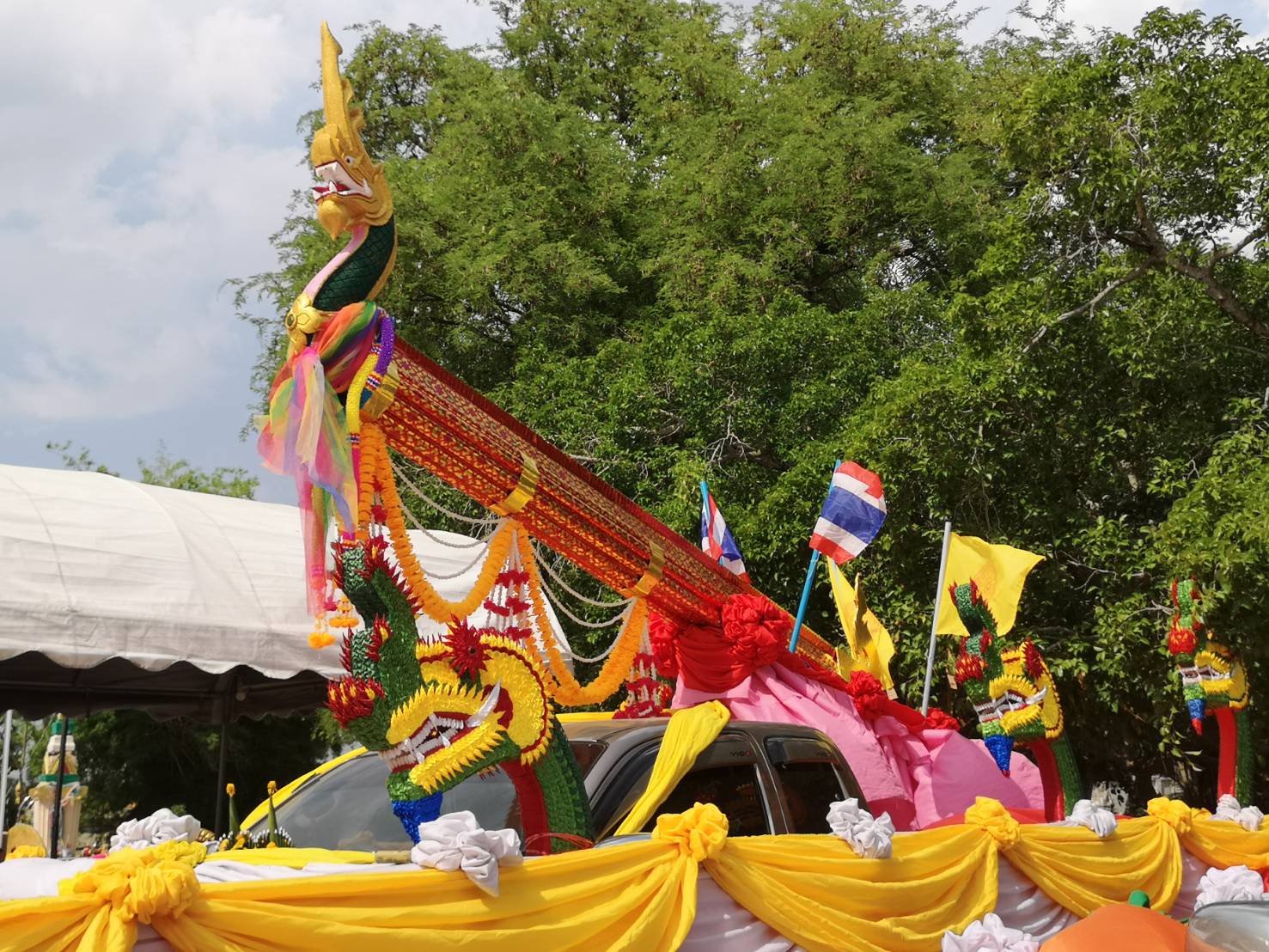  ชาวตำบลมะอึ ร้อยเอ็ดสืบสานวัฒนธรรมประเพณีบุญบั้งไฟ ประจำปี 2566