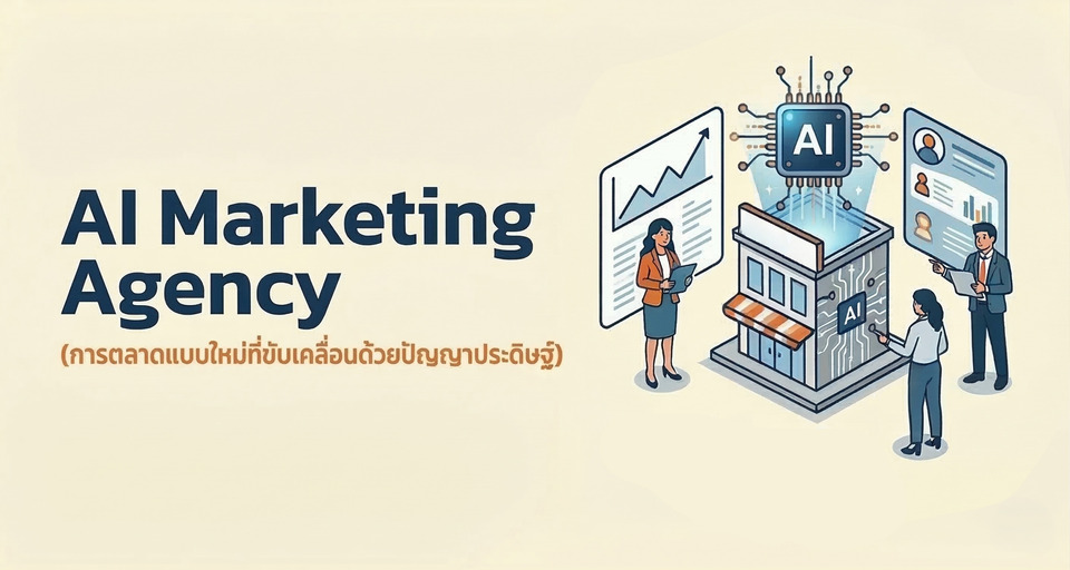 AI Marketing Agency: การตลาดยุคใหม่ที่ขับเคลื่อนด้วยปัญญาประดิษฐ์