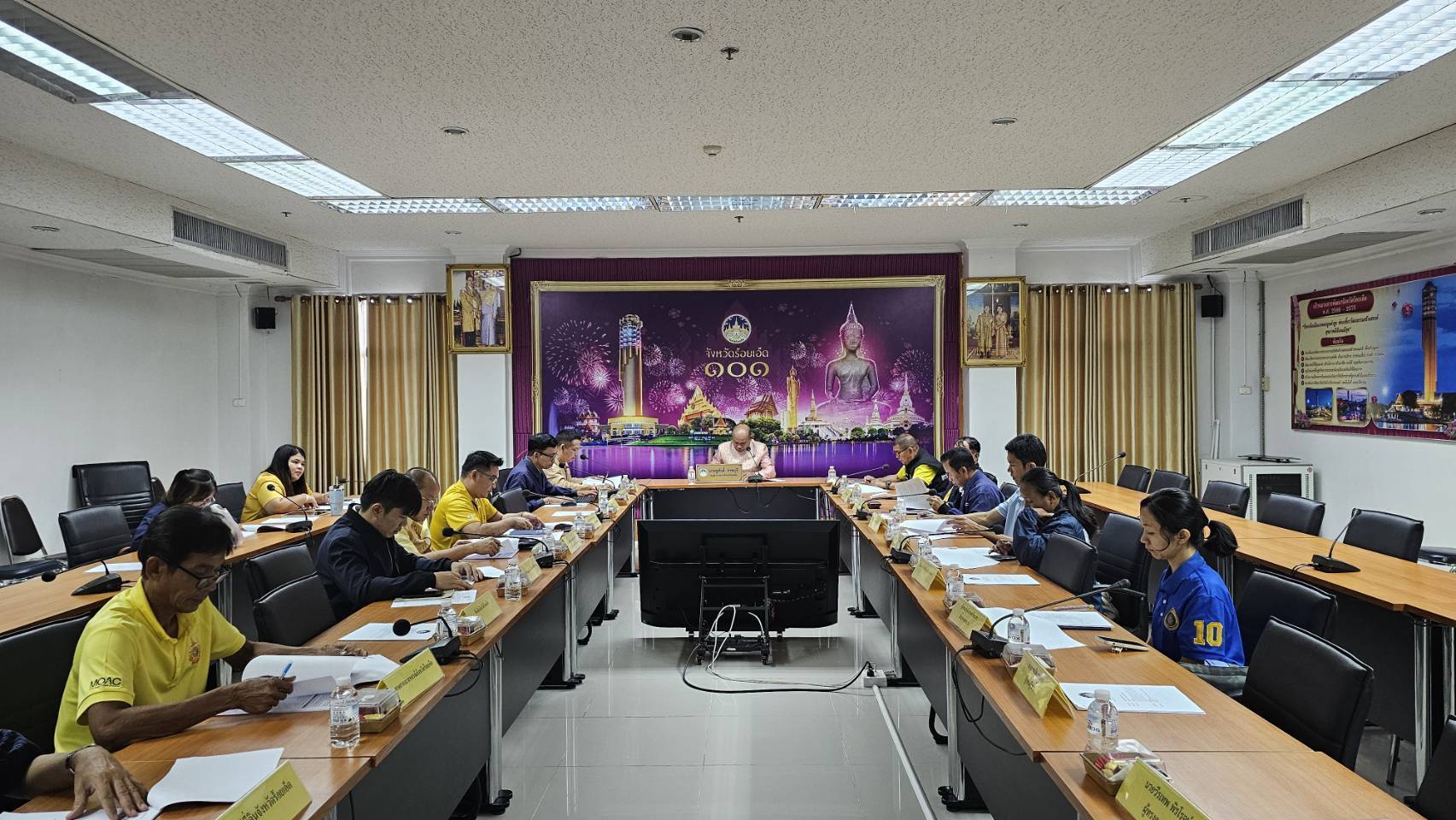 ร้อยเอ็ดจัดประชุมพร้อมรับมือภัยแล้งและฝนทิ้งช่วงปี 2568