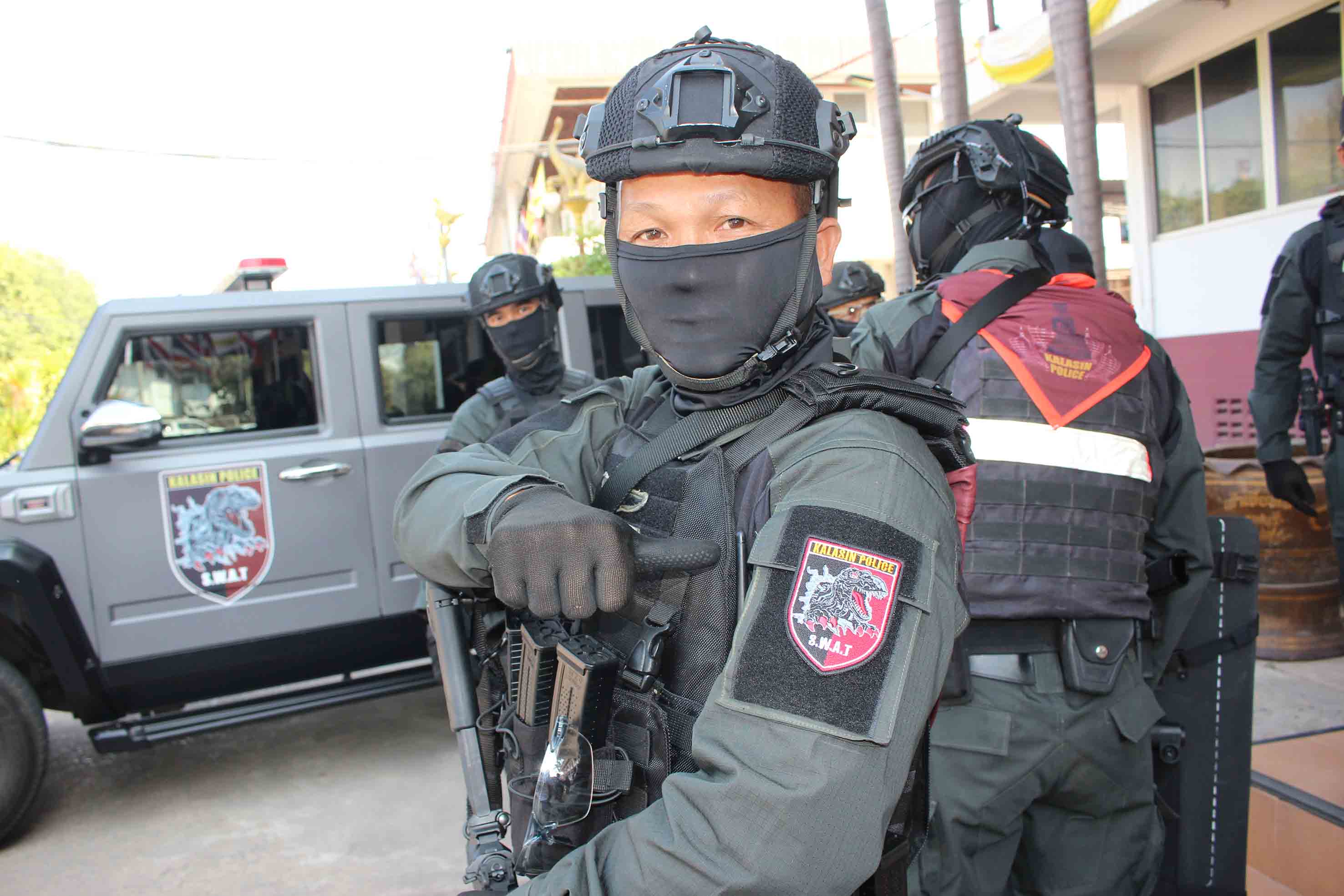 ตำรวจกาฬสินธุ์ตั้งชุดปฏิบัติการพิเศษ S.W.A.T. พร้อมระงับเหตุภัยรุนแรง