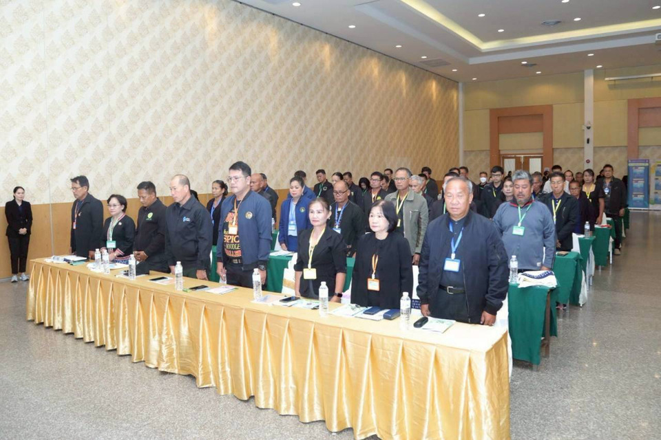 ร้อยเอ็ดเปิดอบรมจิตอาสาช่วยพระบิดาปฏิบัติการฝนหลวง เสริมศักยภาพภาคอีสานรับมือภัยแล้ง