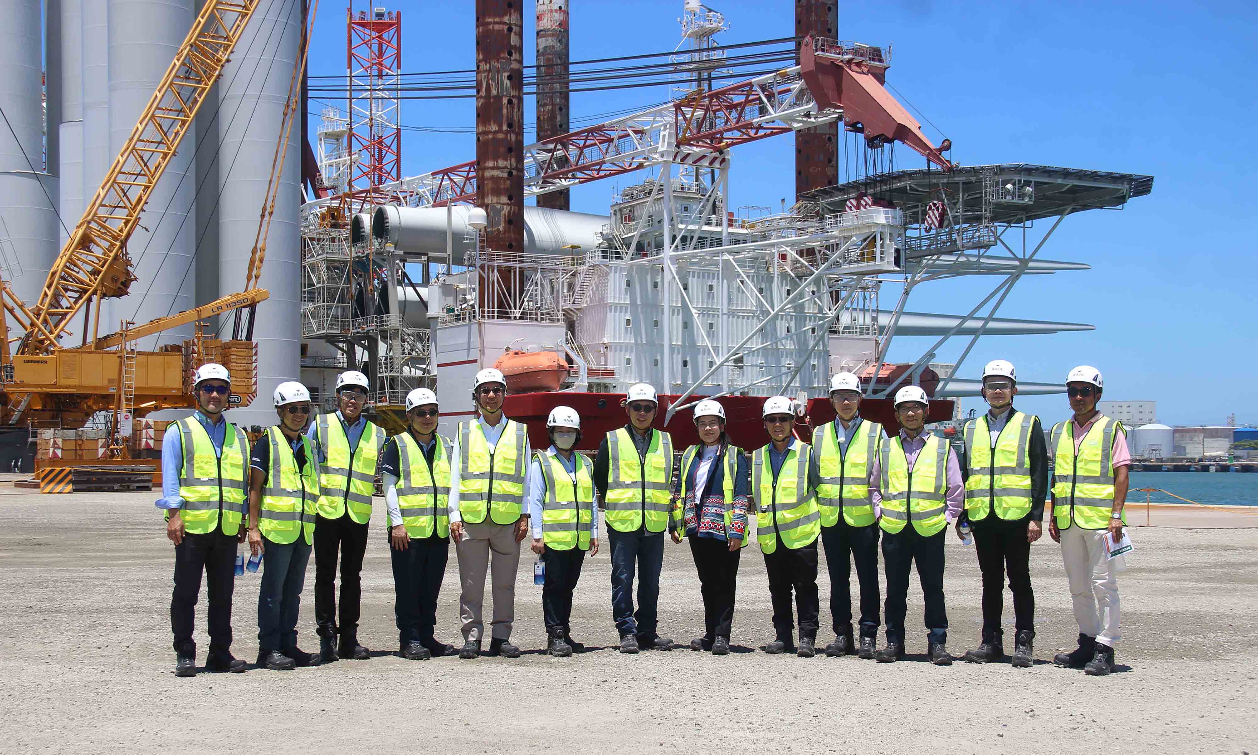 บอร์ด EGCO Group ติดตามความก้าวหน้า Yunlin ในไต้หวัน มั่นใจการก่อสร้างเสร็จสมบูรณ์ตามแผนสิ้นปีนี้