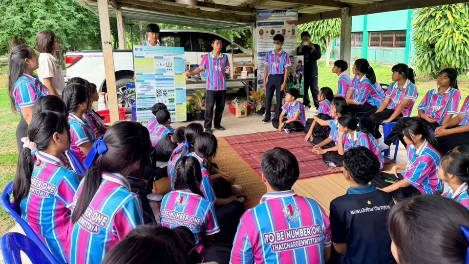 รร.ไทยเจริญวิทยา ผนึก ทสจ.บุรีรัมย์ เปิดเครือข่าย Climate School รับมือโลกร้อน สร้างนักเรียนแกนนำ