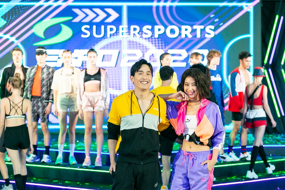 “มิ้นต์-ภูผา” ควงคู่ร่วมงาน “Supersports EXPO 2020”